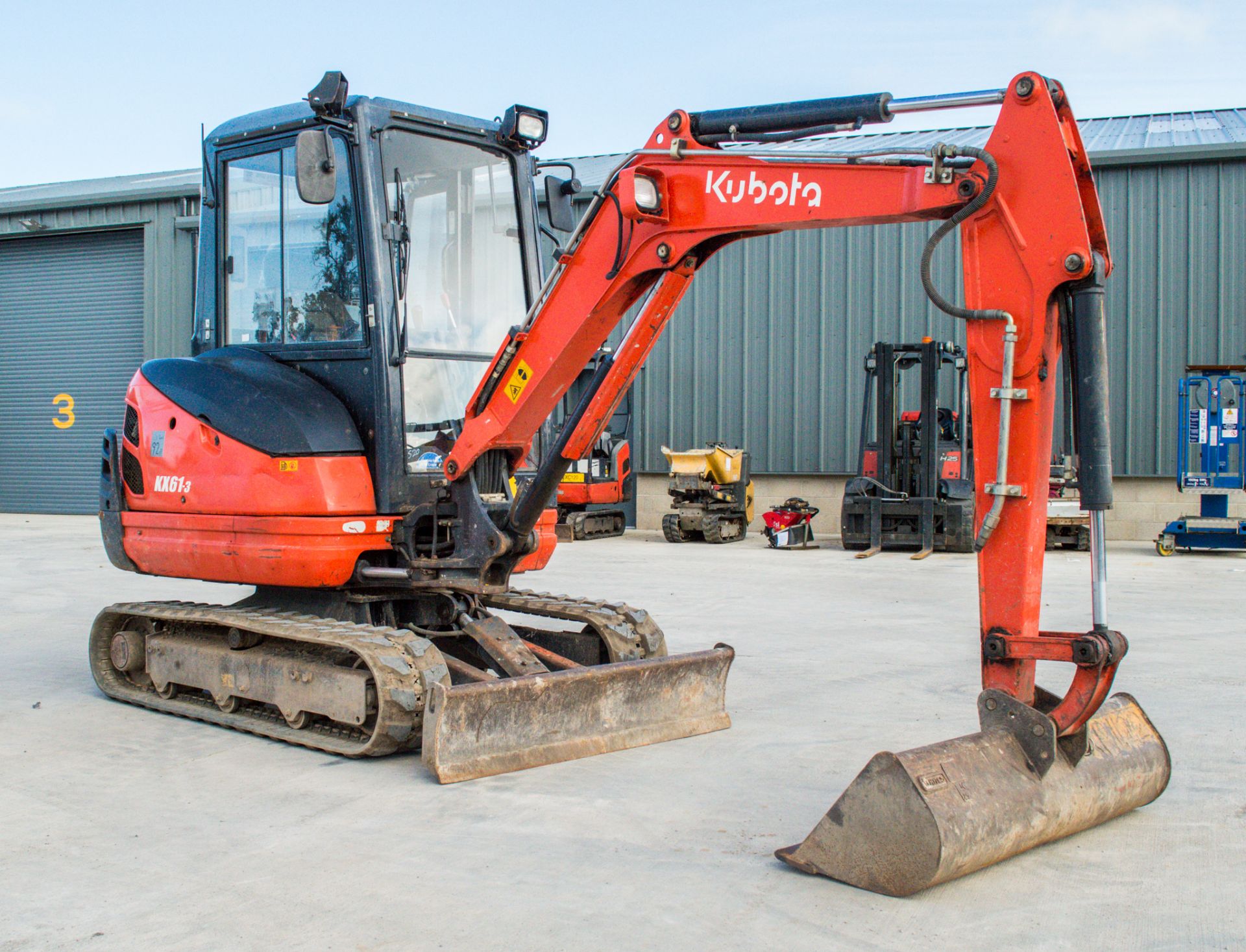 Kubota KX61-3 2.6 tonne rubber tracked excavator Year: 2015 S/N: 81539 Recorded Hours: 2696 EXC139 - Image 2 of 19