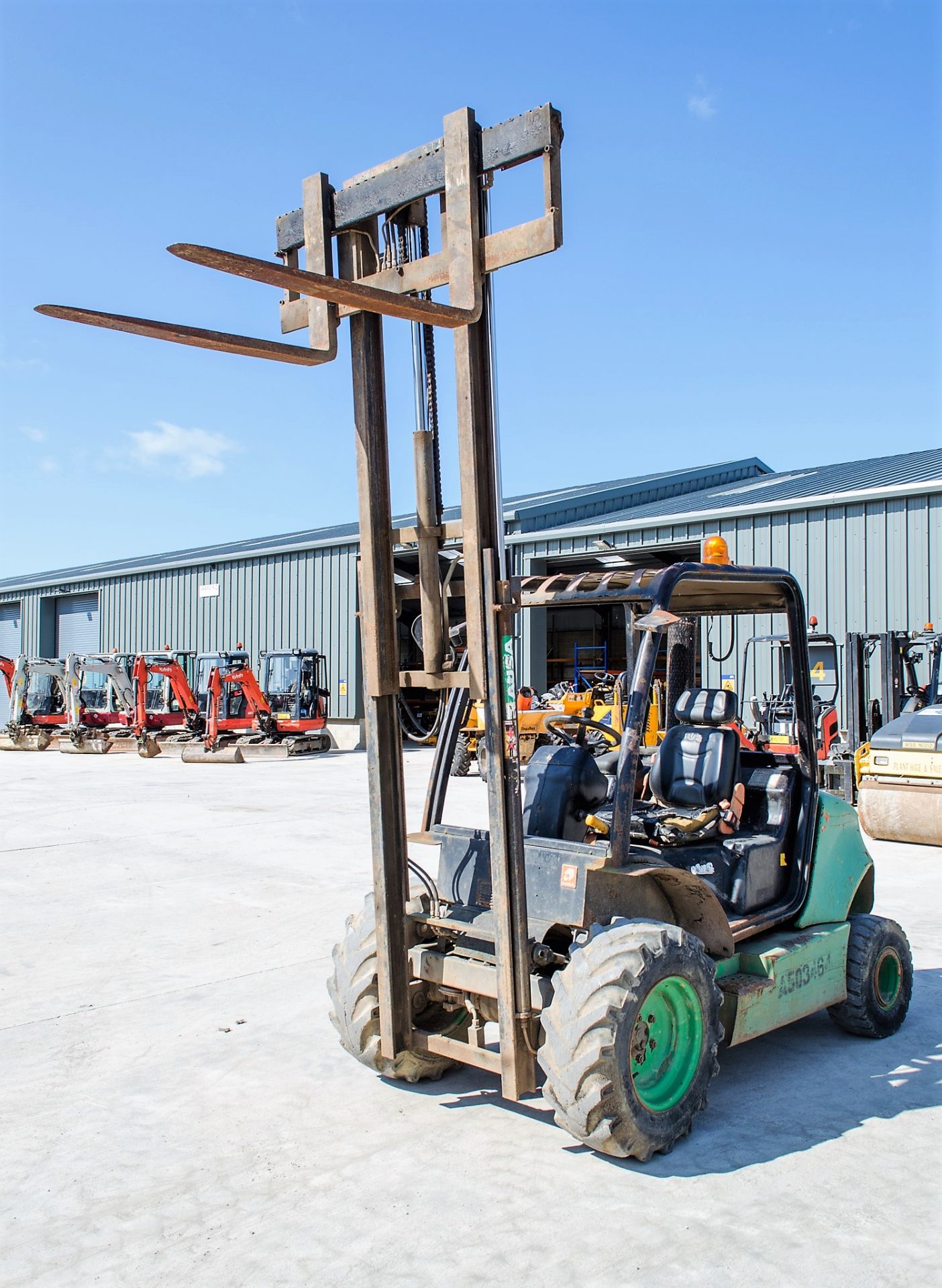 Ausa C150H 1.5 tonne diesel driven fork lift truck Year: 2008 S/N: 12059813 Recorded Hours: 2329 - Image 9 of 16