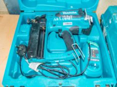 Makita GN600 7.2v cordless nail gun c/w charger & carry case ** Parts dismantled **