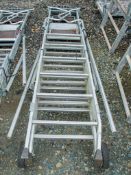 Centanre aluminium step ladder/podium LL1995