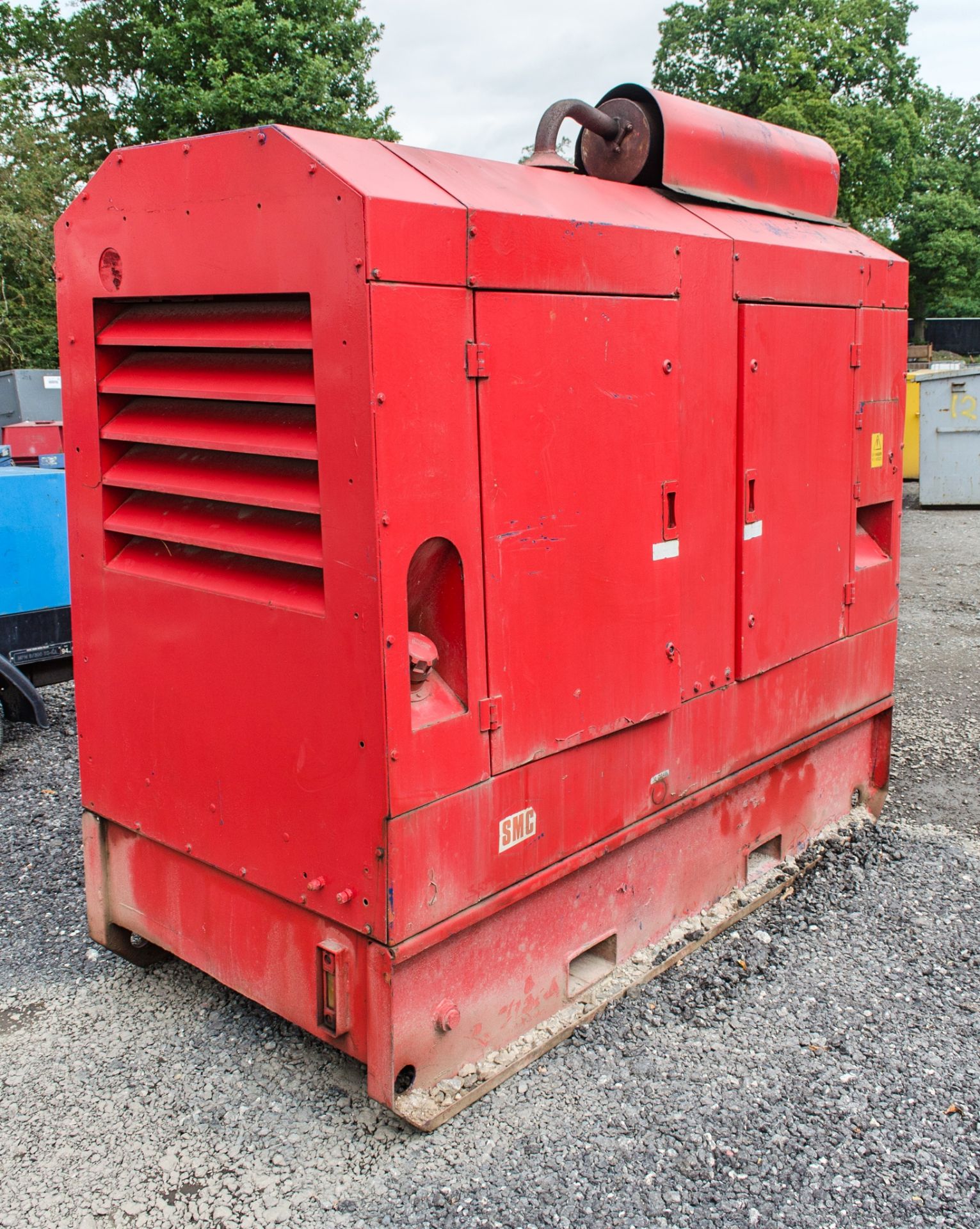 SMC G30 30 kva diesel driven generator S/N: G30092263 Recorded Hours: 8389 - Image 2 of 9