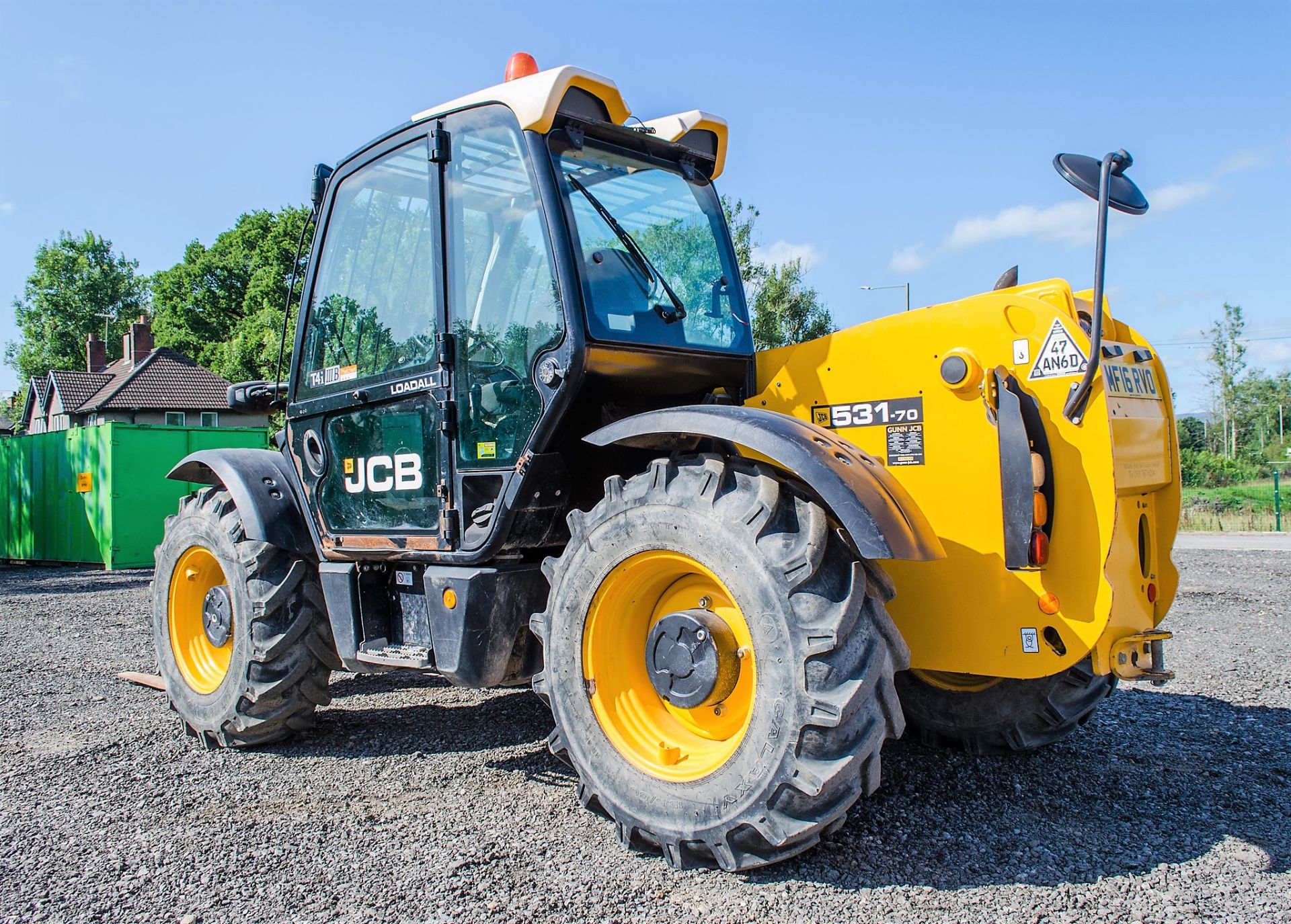 JCB 531-70 7 metre telescopic handler  Year: 2016  S/N: 2355079 Recorded Hours: 1683 - Image 4 of 21