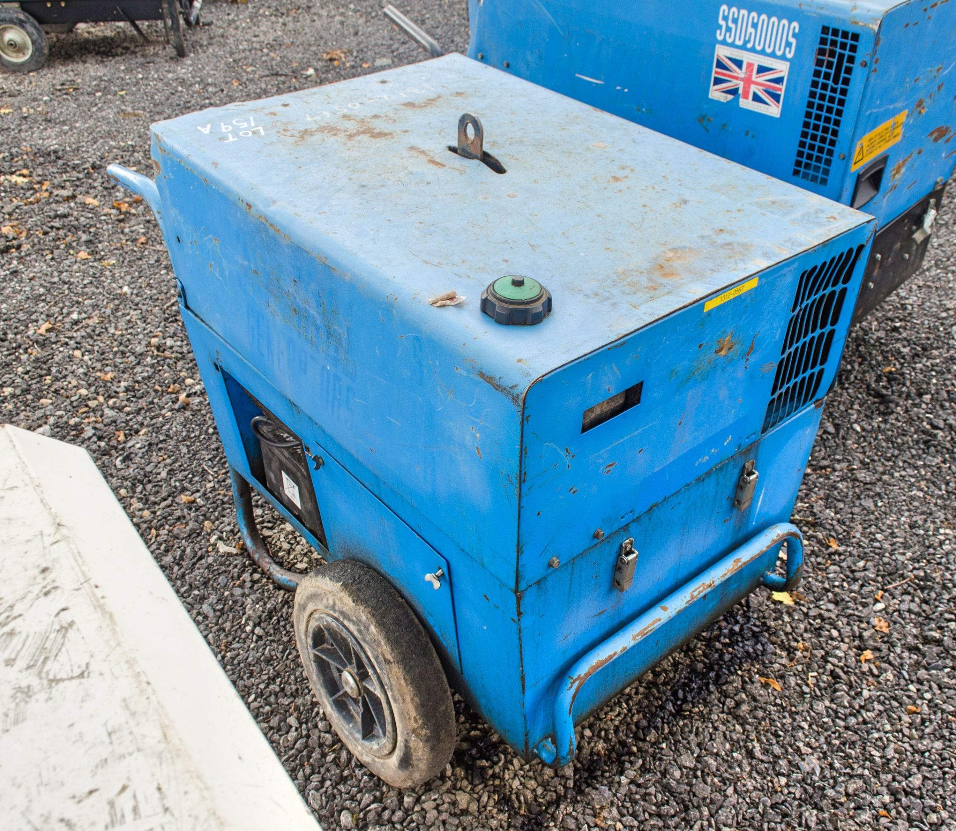Stephill SF6000D 6 kva diesel driven generator Recorded Hours: 3330 13120567 - Image 2 of 4