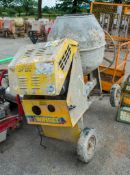 Winget diesel driven site mixer ** Wheel missing **