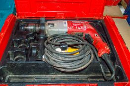 Milwaukee 110v power drill c/w carry case 03011791