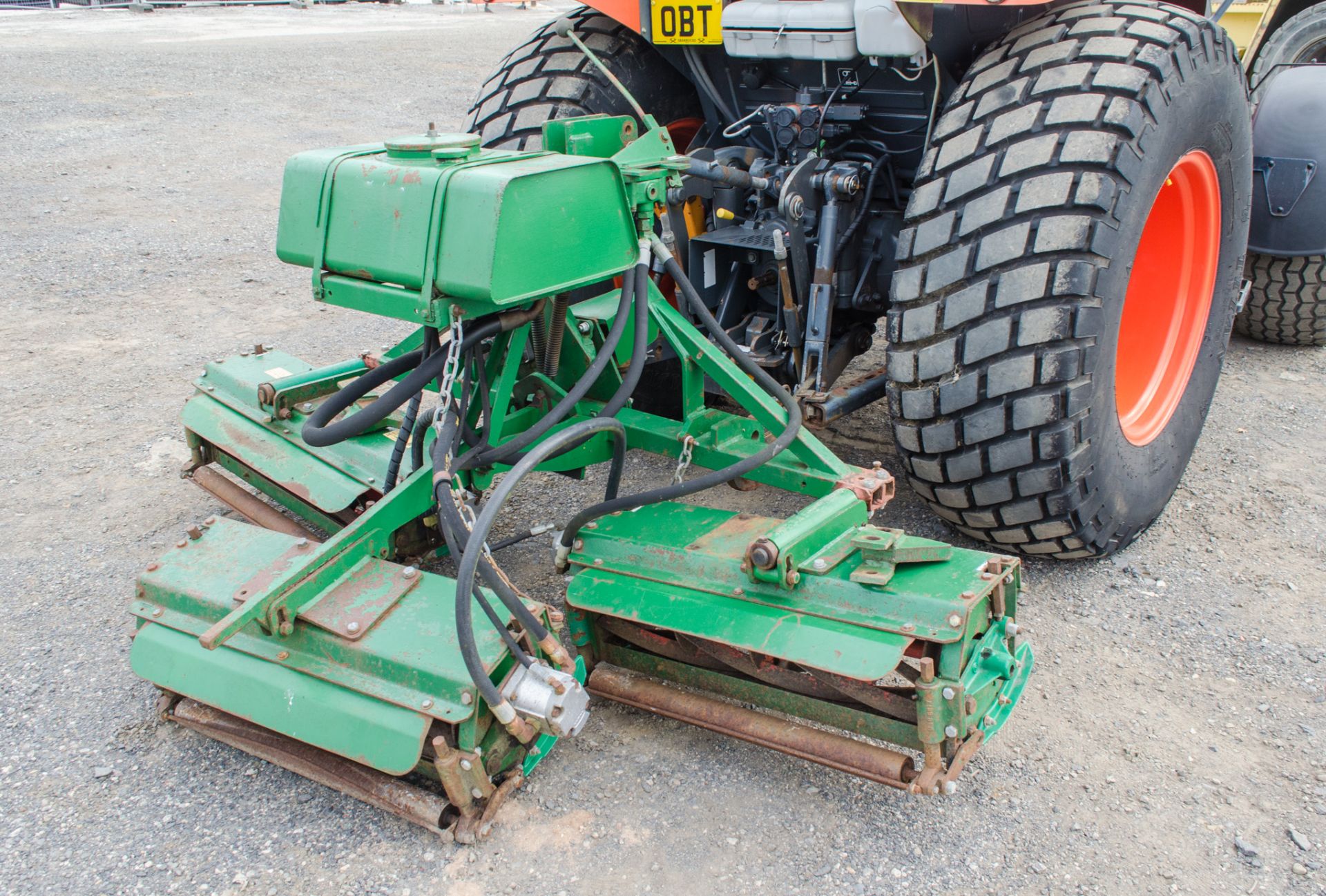 Kubota M6060 hydraulic shuttle 4x4 diesel tractor Registration Number: PN63 OBT Date of - Image 26 of 33