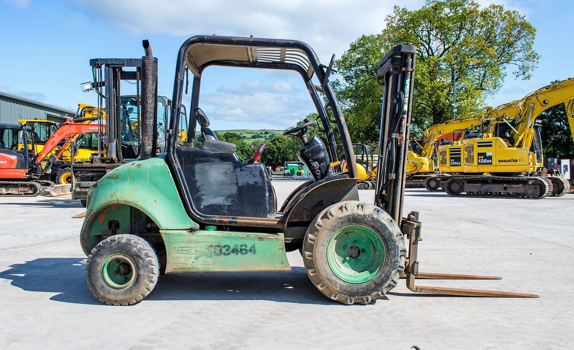 Ausa C150H 1.5 tonne diesel driven fork lift truck Year: 2008 S/N: 12059813 Recorded Hours: 2329 - Image 7 of 16