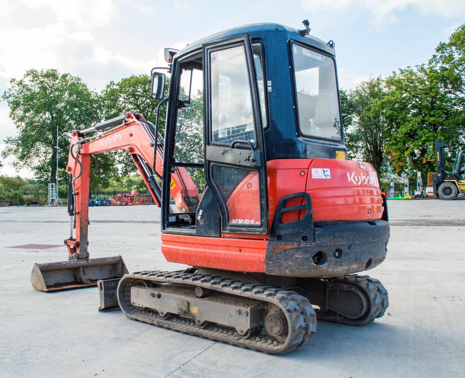 Kubota KX61-3 2.6 tonne rubber tracked excavator Year: 2015 S/N: 81539 Recorded Hours: 2696 EXC139 - Image 4 of 19