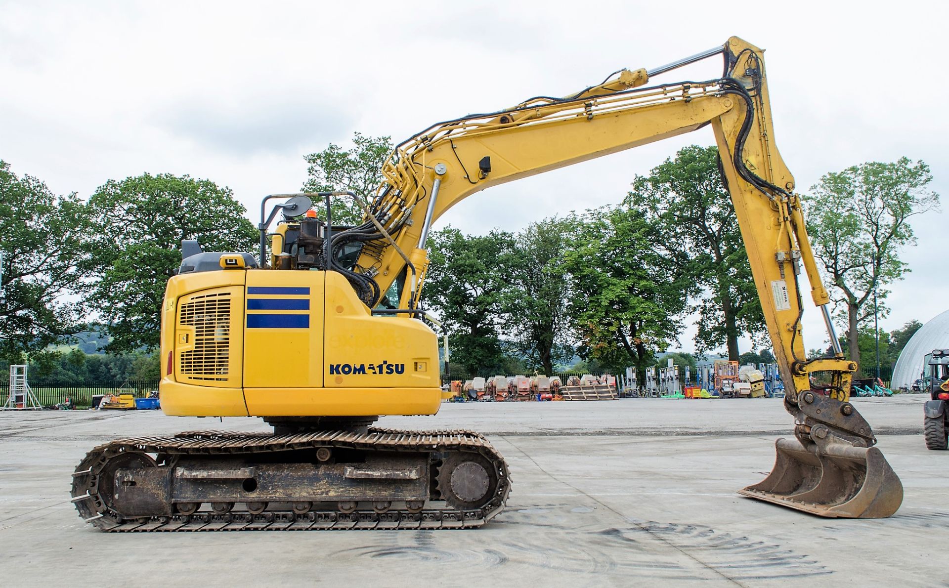 Komatsu PC138 US-11 13 tonne steel tracked excavator Year: 2018 S/N: F50563 Recorded Hours: 5160 - Image 8 of 27
