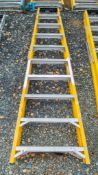 Lyte 10 tread fibre glass framed step ladder 33280763