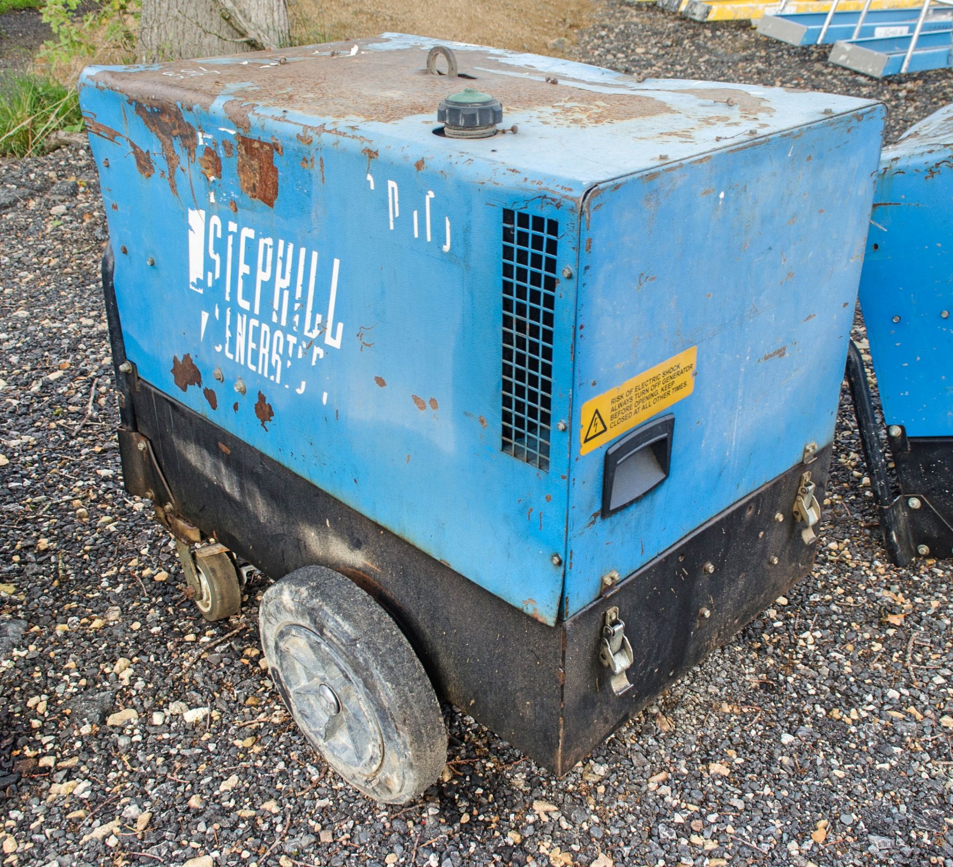 Stephill SSD6000S 6 kva diesel driven generator Recorded Hours: 4542 12521050 - Image 2 of 3