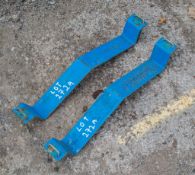 2 - Genie pipe cradles