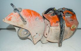 Stihl petrol driven cut off saw ** casing damaged **