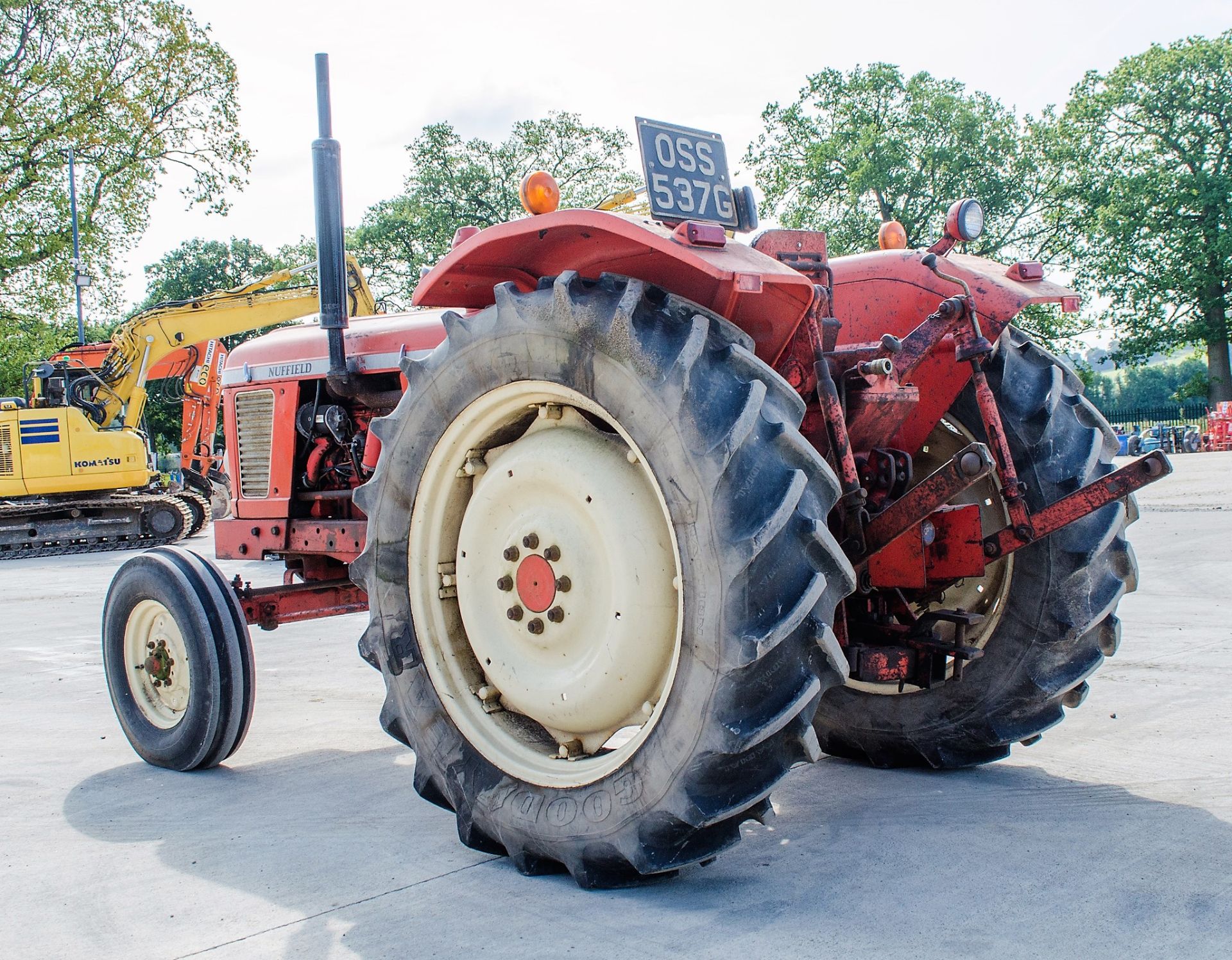 Nuffield 4/65 diesel 2WD tractor Registration Number: OSS 537G Date of Registration: 19/05/1969 - Image 4 of 18