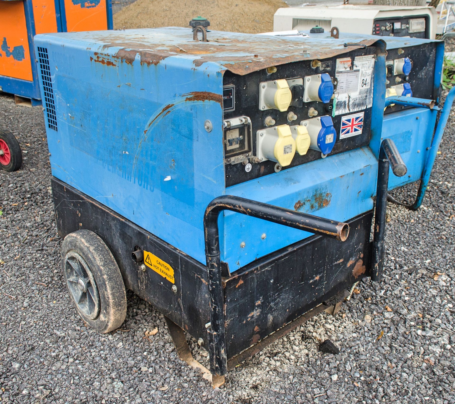 Stephill SSD6000S 6 kva diesel driven generator Recorded Hours: 3116 12521039