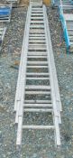 3 stage aluminium ladder 14106709