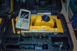 Topcon QS3A total station c/w 2 - batteries, charger & carry case B1317006