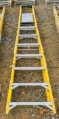 Lyte 8 tread fibre glass framed step ladder 19025034