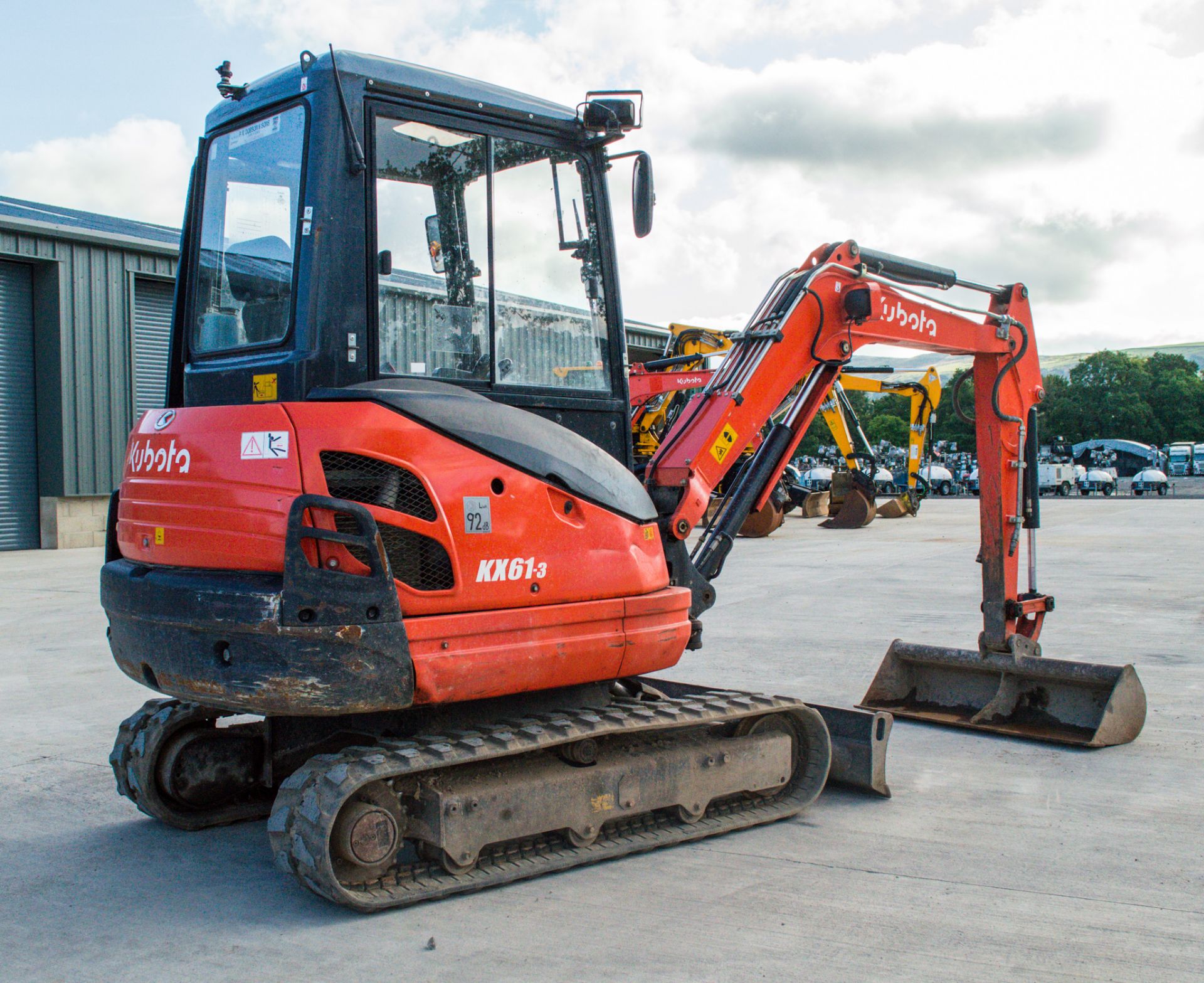 Kubota KX61-3 2.6 tonne rubber tracked excavator Year: 2015 S/N: 81539 Recorded Hours: 2696 EXC139 - Image 3 of 19