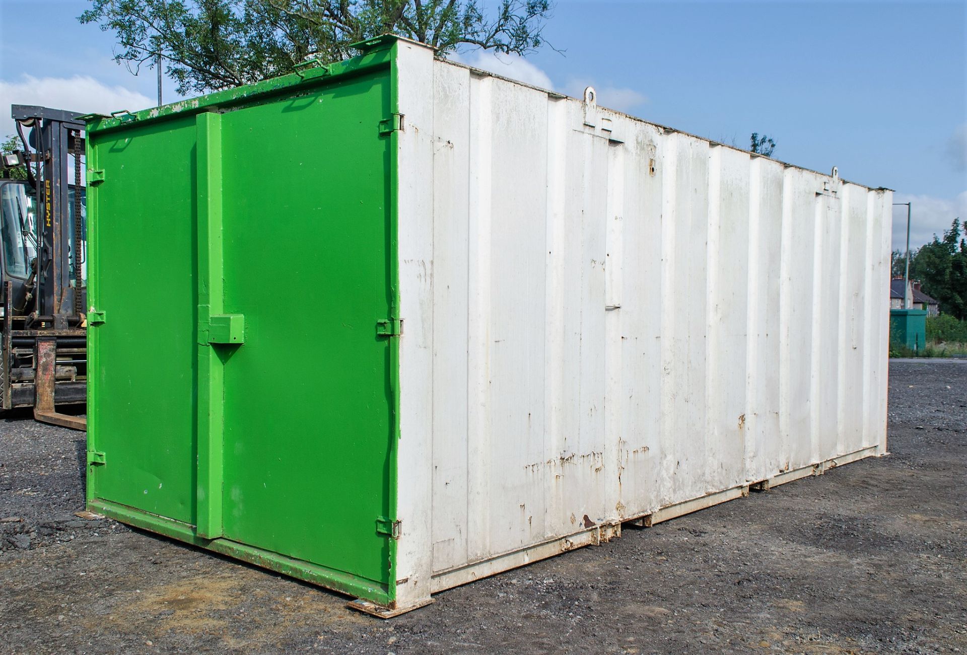 21ft x 9ft steel tool store site unit A541369