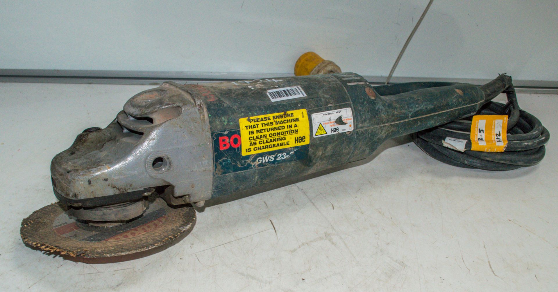 Bosch GWS2 110v 230mm angle grinder WOOGN959