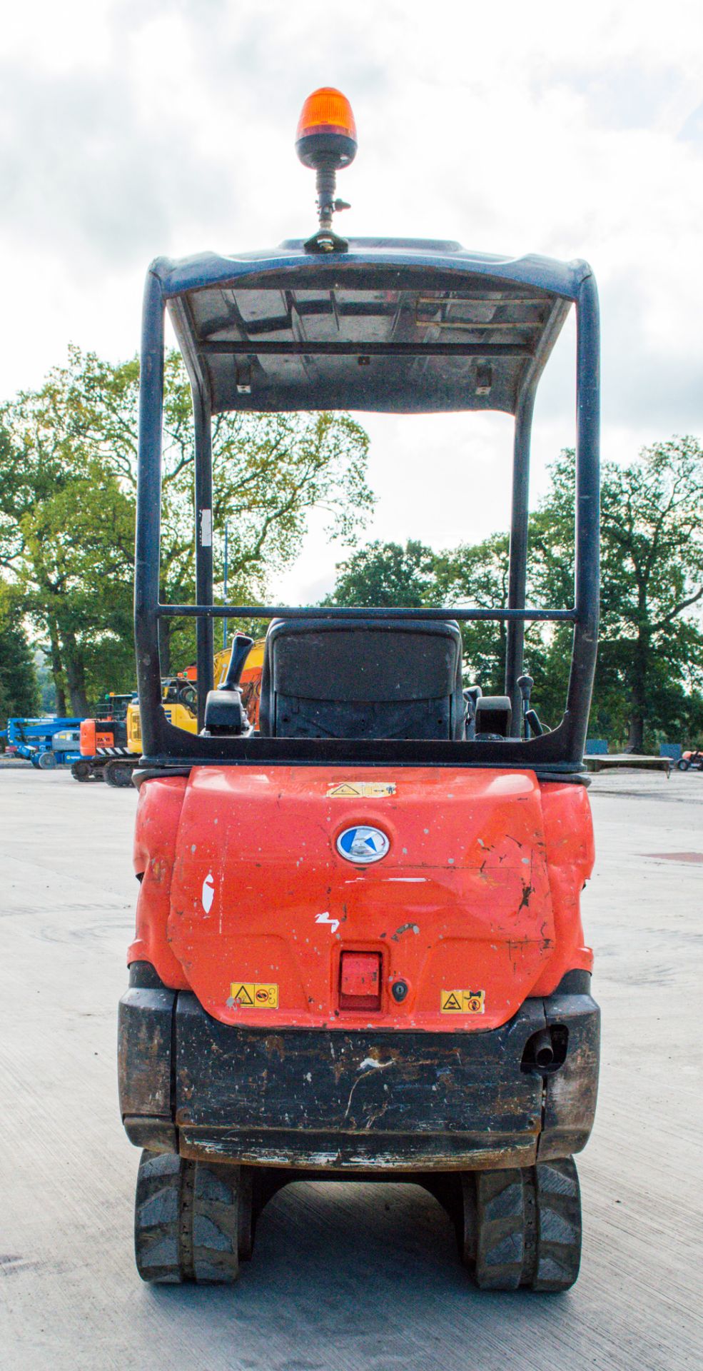 Kubota KX015-4 1.5 tonne rubber tracked mini excavator Year: 2011 S/N: 55621 Recorded hours: 3130 - Image 6 of 17