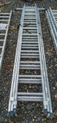 Lyte 3 stage aluminium ladder 17041041