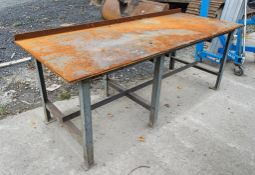 Steel work bench SE