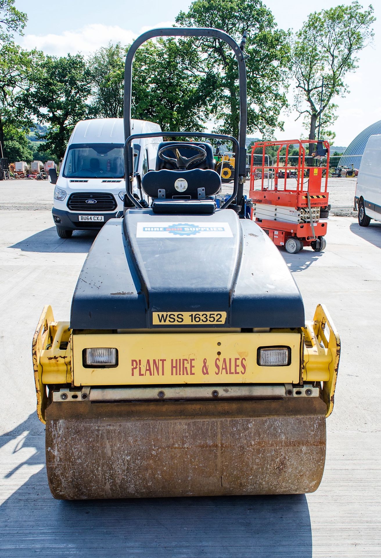 Bomag BW120 AD-4 double drum ride on roller Year: 2007 S/N: 25154 Recorded Hours: 1602 WSS16352 HS - Image 5 of 16