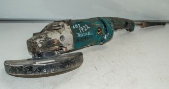 Makita GA9020 110v 230mm angle grinder 14108217 ** Cord cut off & parts missing **