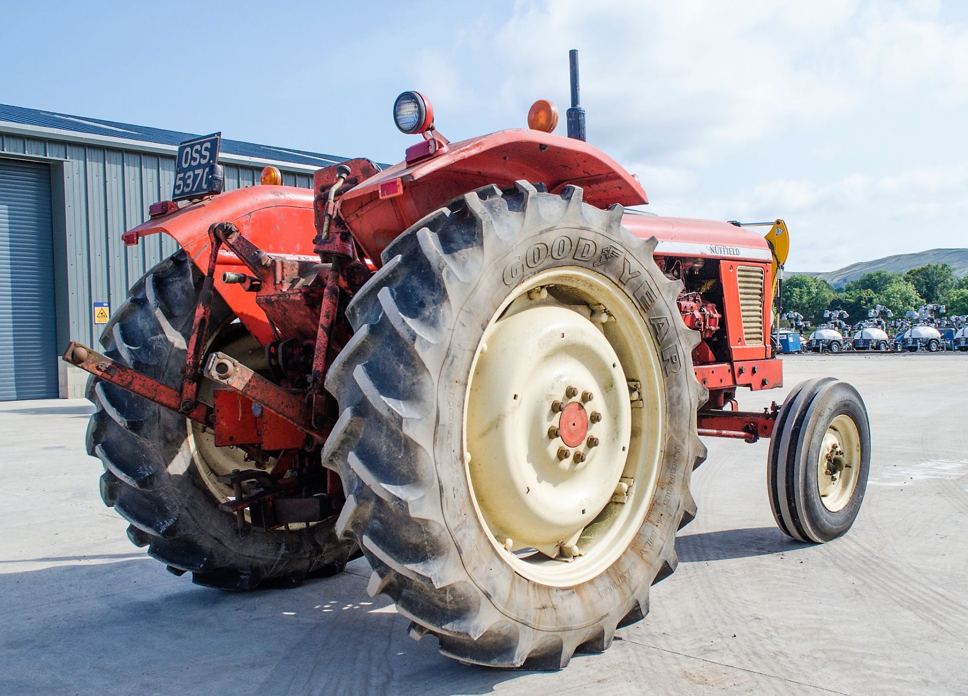 Nuffield 4/65 diesel 2WD tractor Registration Number: OSS 537G Date of Registration: 19/05/1969 - Image 3 of 18