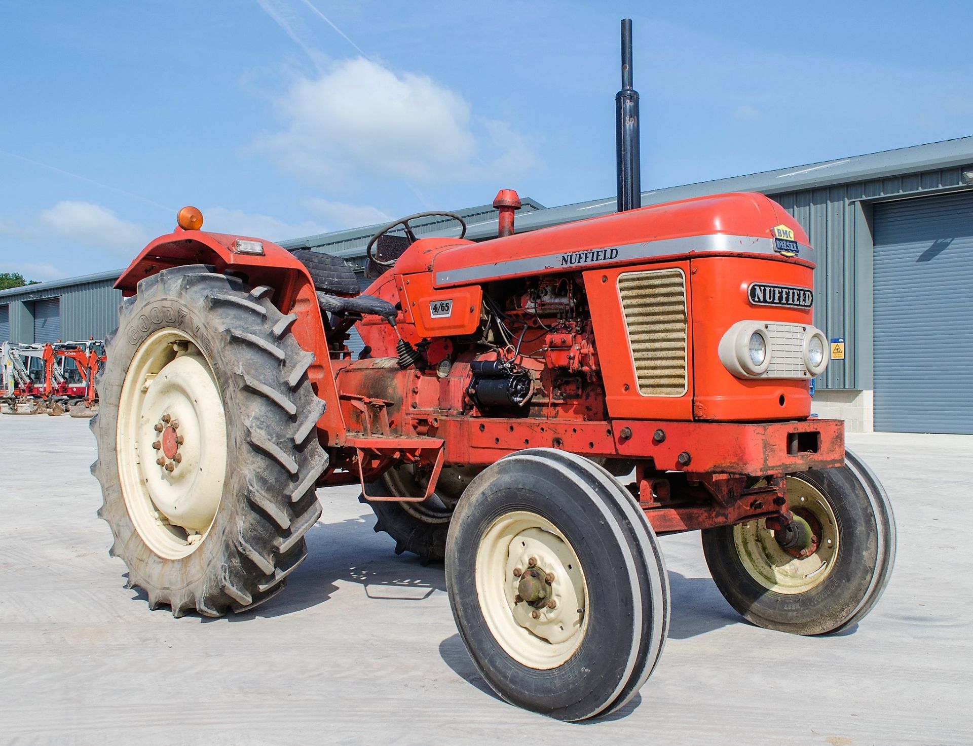 Nuffield 4/65 diesel 2WD tractor Registration Number: OSS 537G Date of Registration: 19/05/1969 - Image 2 of 18