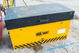 Van Vault steel tool store c/w key EXP2362