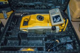 Topcon GPT9003M total station c/w charger & carry case B1287006 ** No battery **