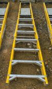 Lyte 8 tread fibreglass framed step ladder 19025033