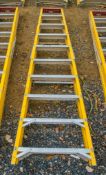 Lyte 10 tread fibreglass framed step ladder 1810LYT0108