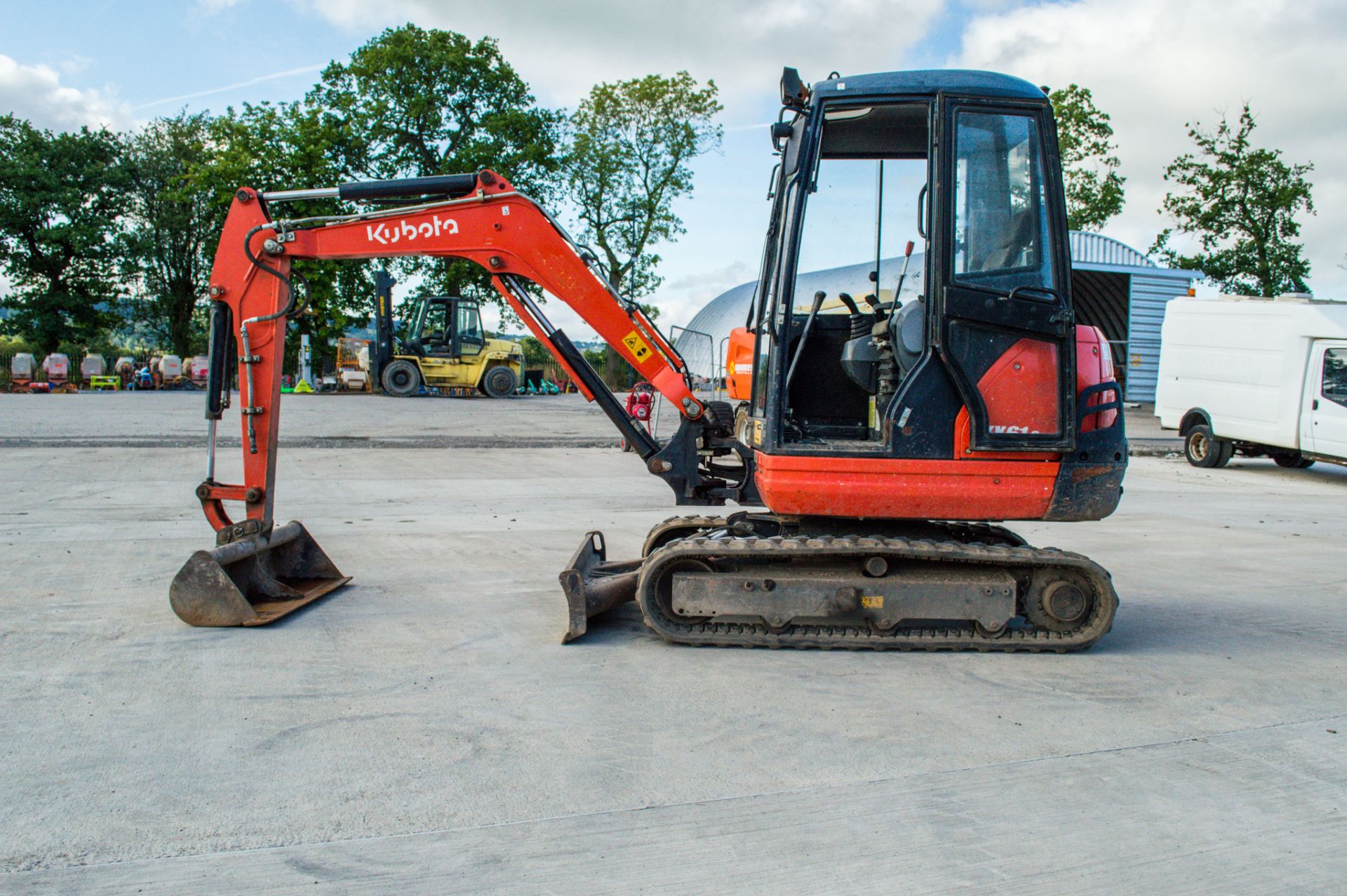 Kubota KX61-3 2.6 tonne rubber tracked excavator Year: 2015 S/N: 81539 Recorded Hours: 2696 EXC139 - Image 8 of 19