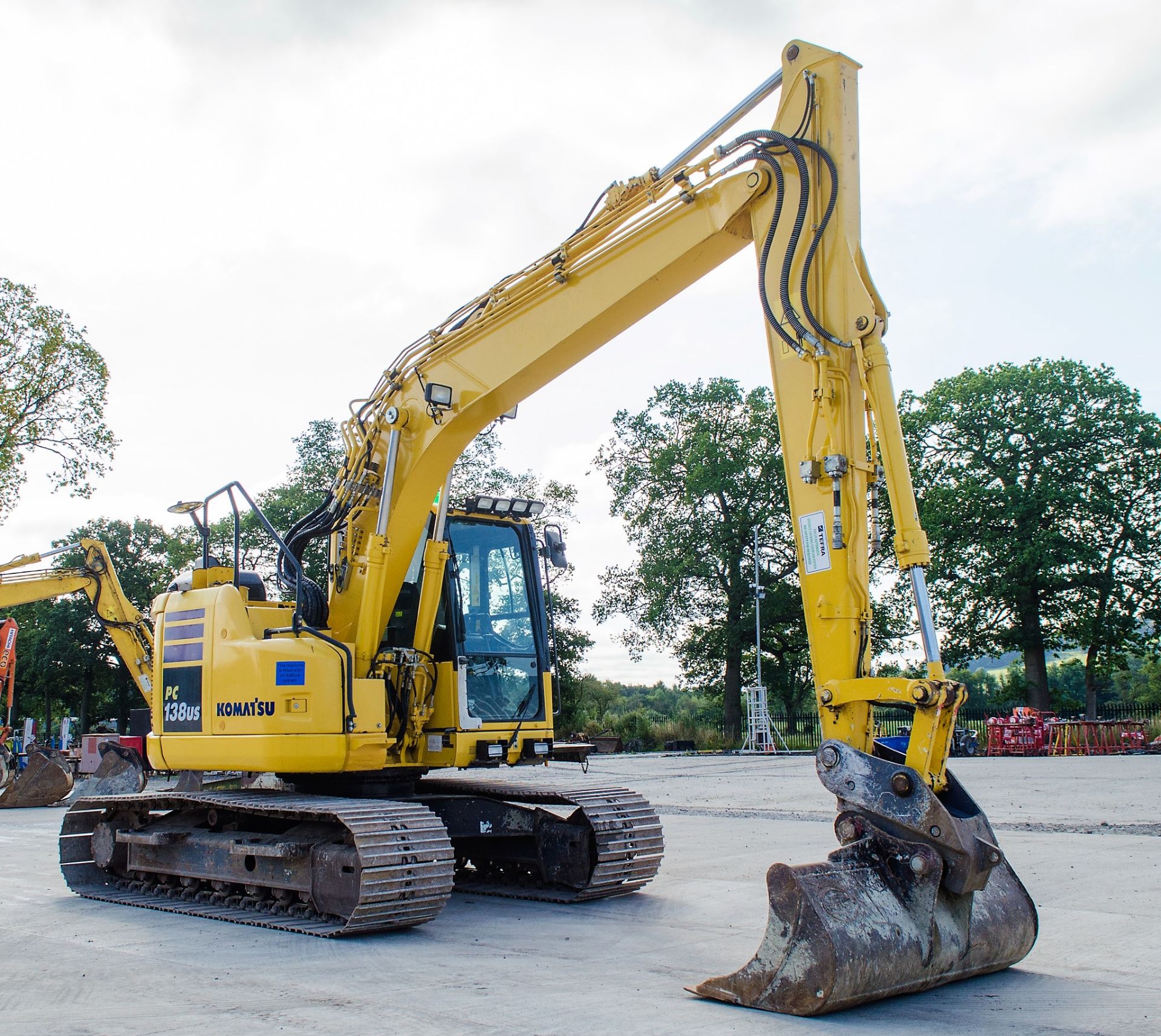 Komatsu PC138US-11 13 tonne steel tracked excavator Year: 2017 S/N: F50393 Recorded Hours: 3961 - Image 2 of 24