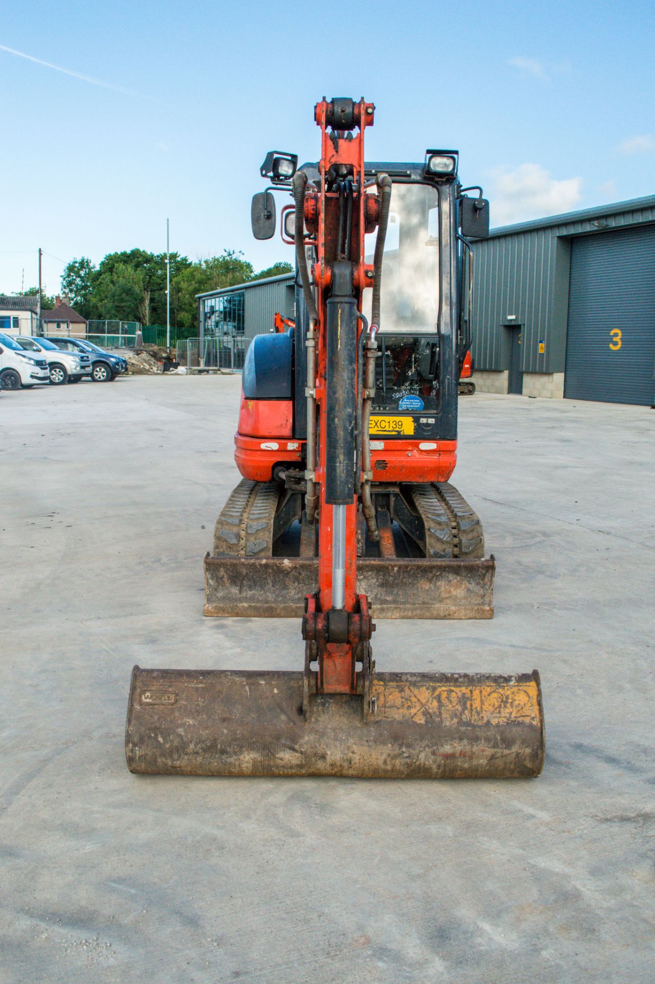 Kubota KX61-3 2.6 tonne rubber tracked excavator Year: 2015 S/N: 81539 Recorded Hours: 2696 EXC139 - Image 5 of 19