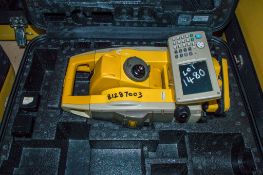 Topcon GPT9003M total station c/w 2 - batteries & carry case B1287003 ** No charger **