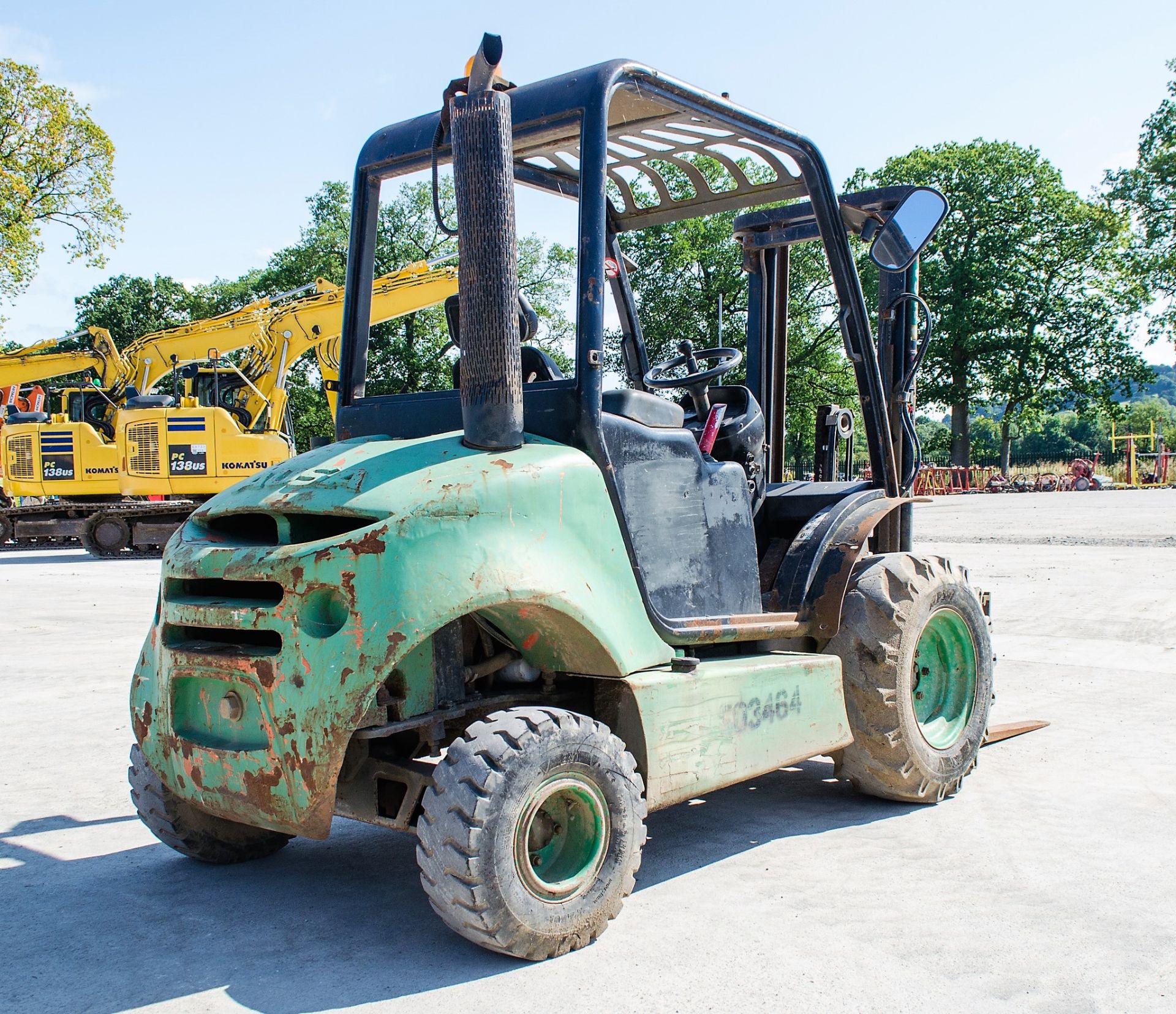 Ausa C150H 1.5 tonne diesel driven fork lift truck Year: 2008 S/N: 12059813 Recorded Hours: 2329 - Image 3 of 16