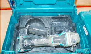 Makita DGA508 18v cordless angle grinder c/w carry case MAK0407 ** No battery or charger **