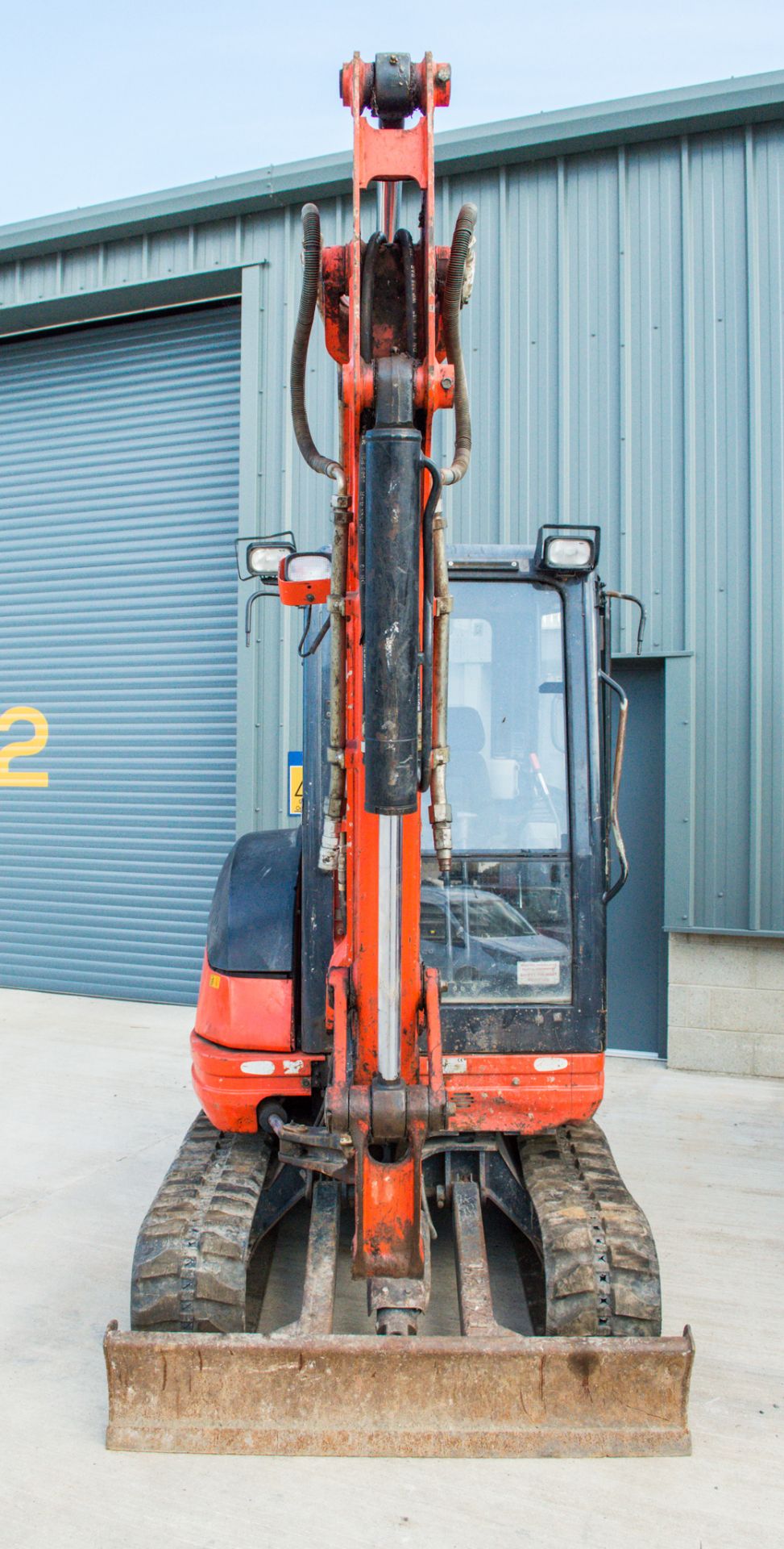 Kubota KX61-3 2.6 tonne rubber tracked excavator  Year: 2014 S/N: 80674 Recorded hours: 3355 piped & - Image 6 of 15