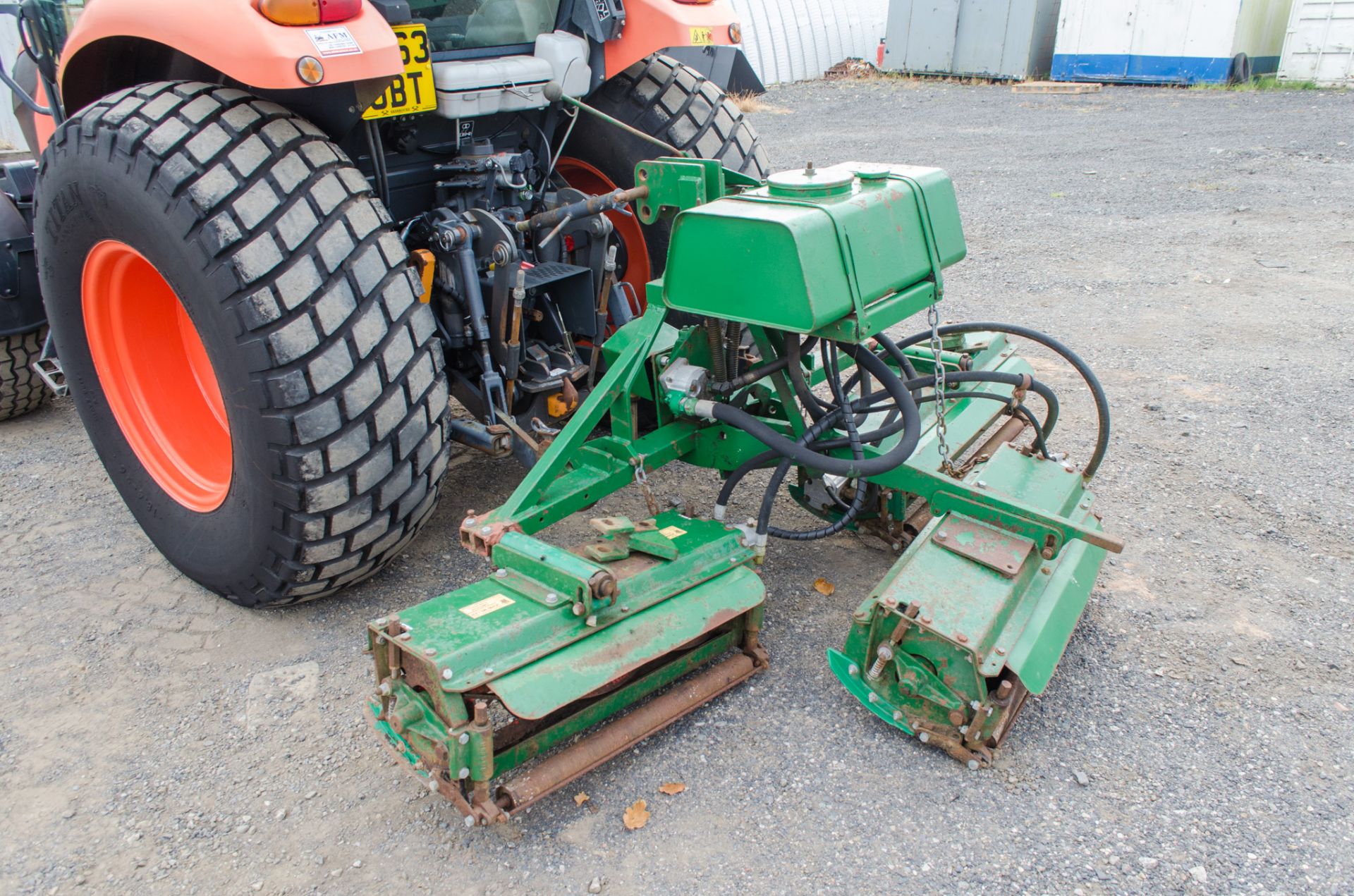 Kubota M6060 hydraulic shuttle 4x4 diesel tractor Registration Number: PN63 OBT Date of - Image 24 of 33