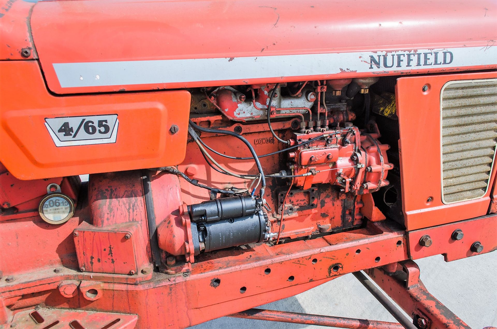 Nuffield 4/65 diesel 2WD tractor Registration Number: OSS 537G Date of Registration: 19/05/1969 - Image 13 of 18