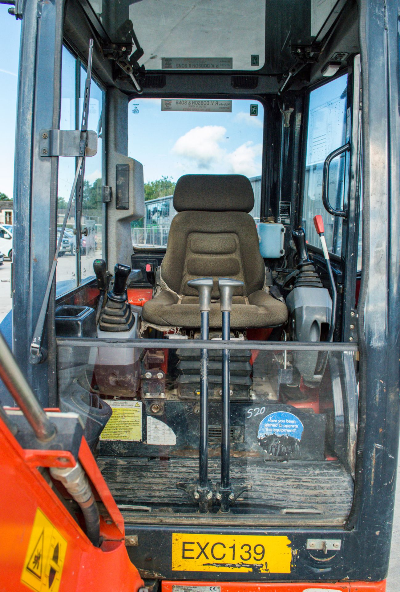 Kubota KX61-3 2.6 tonne rubber tracked excavator Year: 2015 S/N: 81539 Recorded Hours: 2696 EXC139 - Image 17 of 19