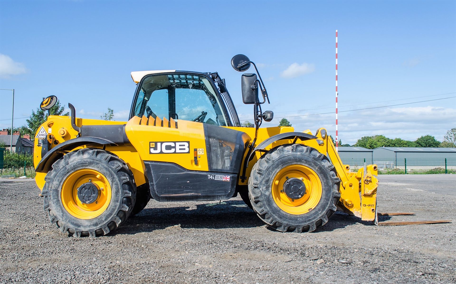 JCB 531-70 7 metre telescopic handler  Year: 2016  S/N: 2355079 Recorded Hours: 1683 - Image 8 of 21