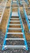 Lyte 8 tread fibre glass framed step ladder LL2887