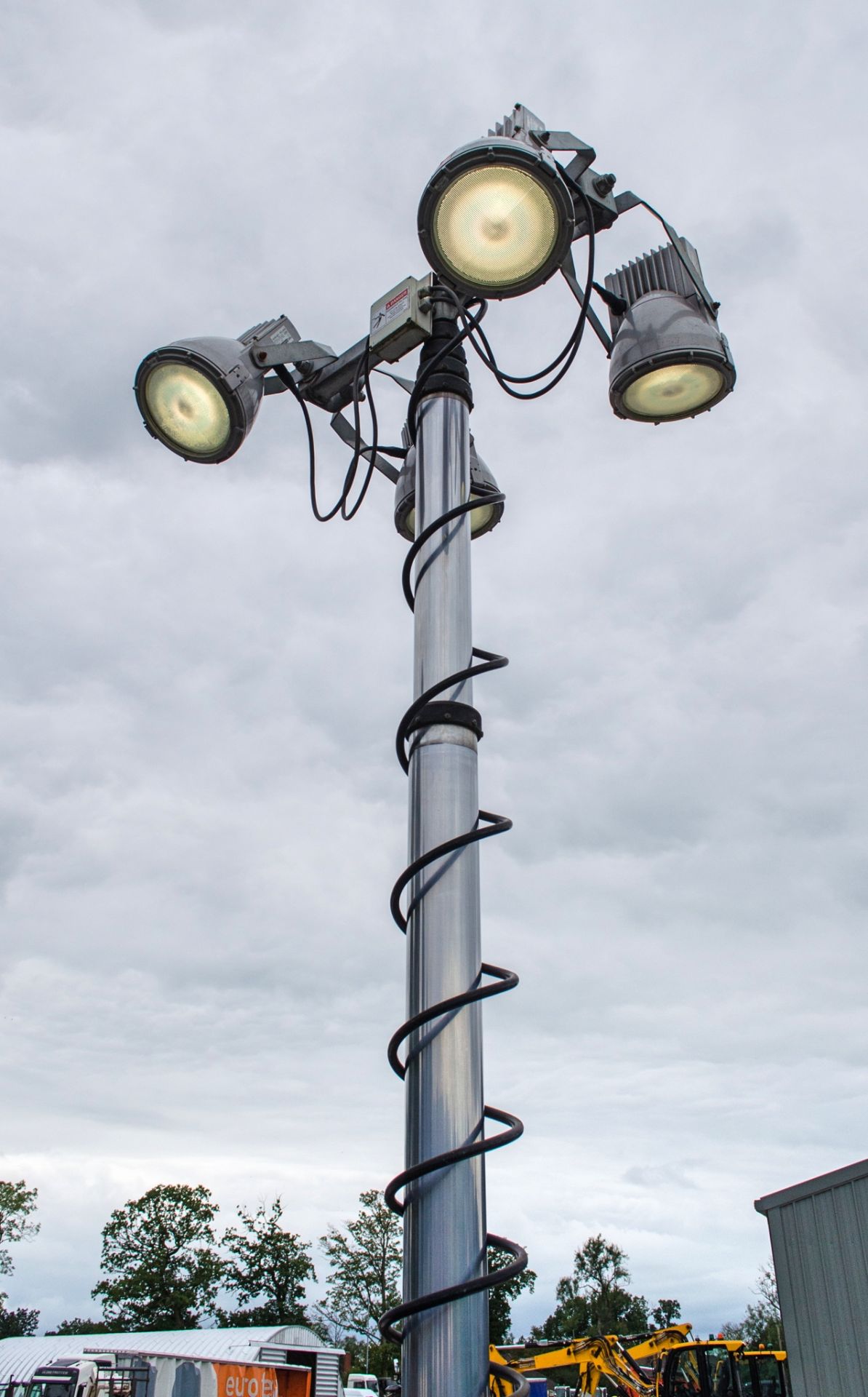 Ecolite diesel driven mobile LED fast tow lighting tower Recorded Hours: 2090 T138739 - Image 4 of 6