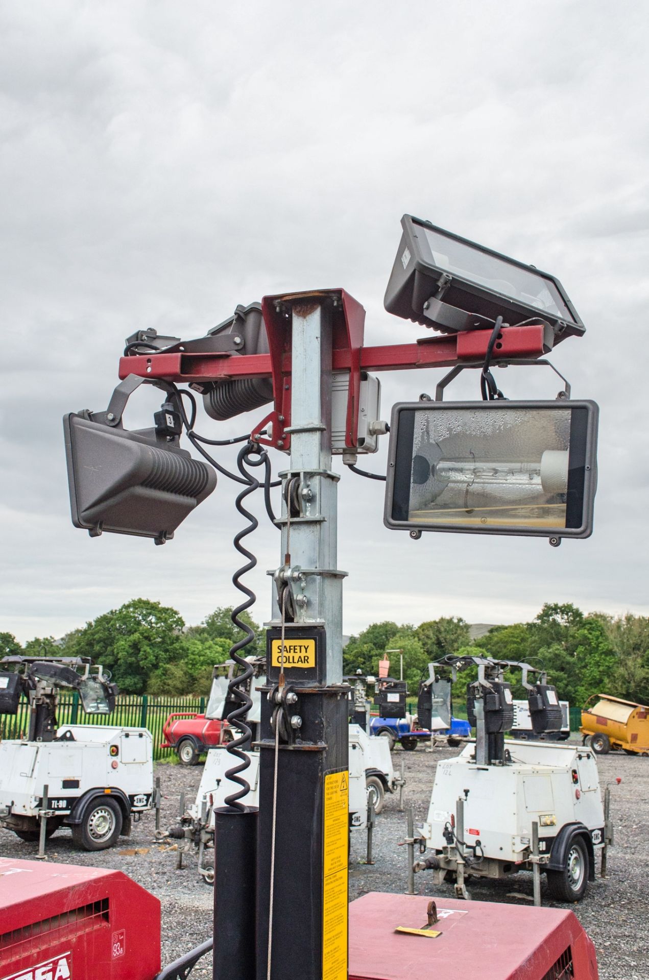 Mosa GE6000 SX/GS diesel driven lighting tower/generator Year: 2015 S/N: 42939 Recorded Hours: 384 - Image 3 of 5